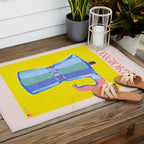 Buongiorno - Bold Retro Italian Coffee Maker Outdoor Rug Gallery Image 2