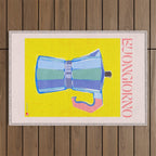 Buongiorno - Bold Retro Italian Coffee Maker Outdoor Rug Gallery Image 1