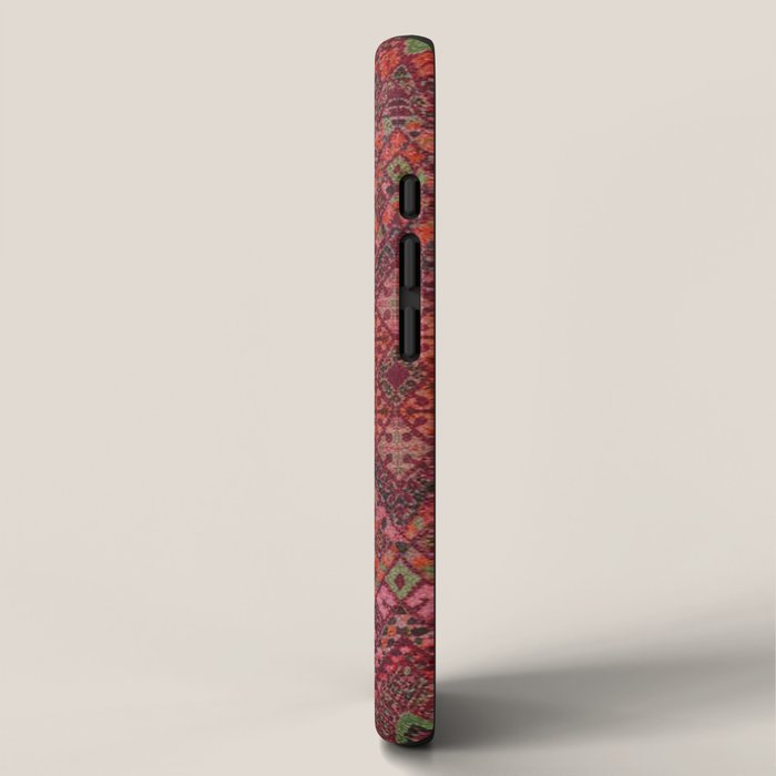 Vibrant Moroccan Kilim Pattern iPhone Case Gallery Image 2