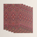 Vibrant Moroccan Kilim Pattern Wrapping Paper Gallery Image 3