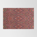 Vibrant Moroccan Kilim Pattern Rug Gallery Image 2