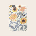 Crysanthmums and Sunflowers Bath Mat Gallery Image 1
