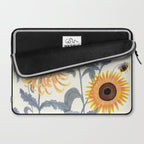 Crysanthmums and Sunflowers Laptop Sleeve Gallery Image 2