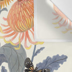 Crysanthmums and Sunflowers Wall Tapestry Gallery Image 3