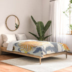 Crysanthmums and Sunflowers Comforter Gallery Image 2