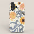 Crysanthmums and Sunflowers iPhone Case Gallery Image 1