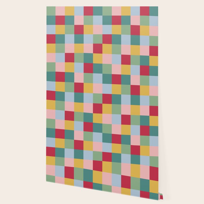 Bold Colorful Checks Pattern - Small XXII Wallpaper Gallery Image 2