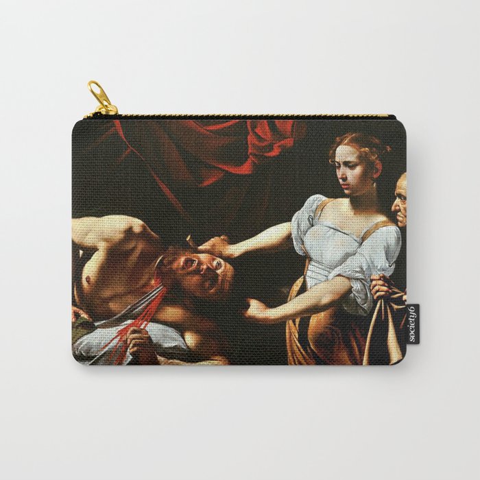 Caravaggio - Judith Beheading Holofernes Carry All Pouch Gallery Image 1