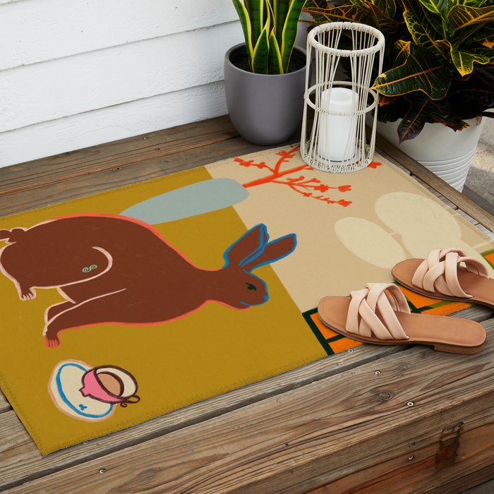 RABBIT Outdoor Rug Gallery Image 2