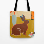 RABBIT Tote Bag Gallery Image 1