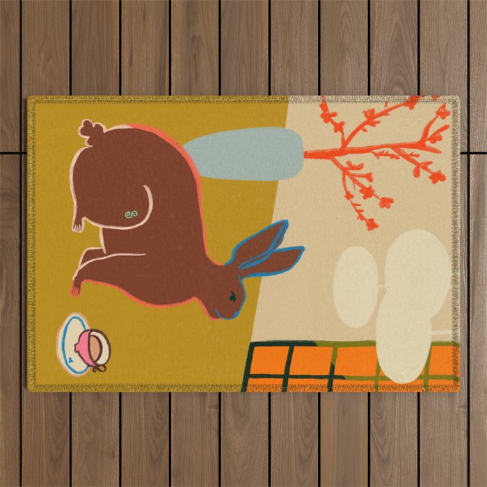 RABBIT Outdoor Rug Gallery Image 1