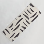 Linocut Abstract #4 Yoga Mat Gallery Image 1