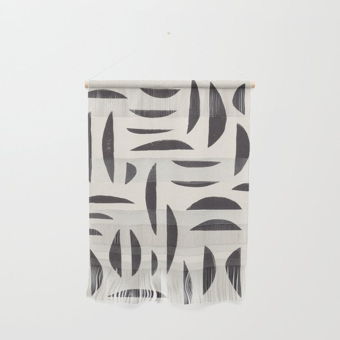Linocut Abstract #4 Wall Hanging Gallery Image 1