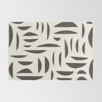 Linocut Abstract #4 Rug Gallery Image 2