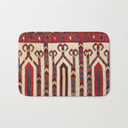 Bokhara Uzbekistan Saf Fragment Print Bath Mat Gallery Image 1