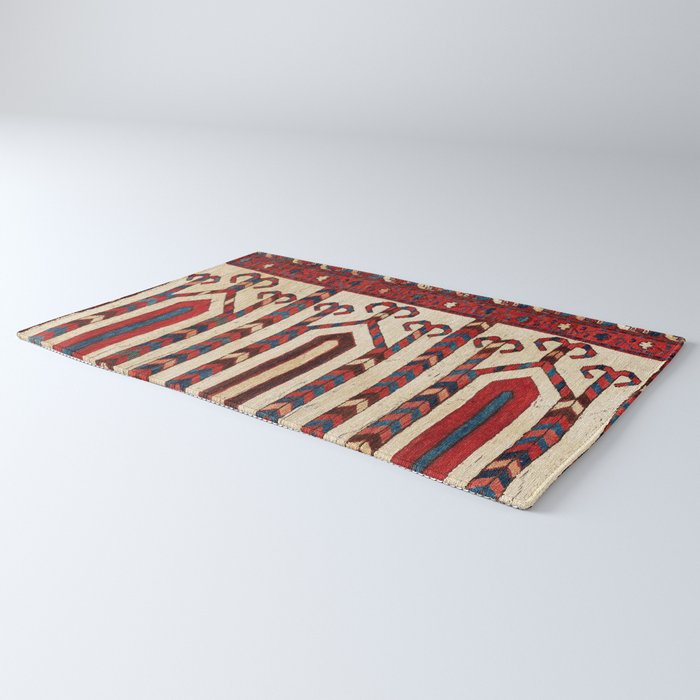 Bokhara Uzbekistan Saf Fragment Print Rug Gallery Image 3