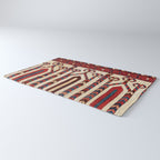 Bokhara Uzbekistan Saf Fragment Print Rug Gallery Image 3