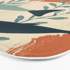 Three Swimming Fish Bath Mat Gallery Image 3
