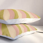 Cool to be Kind - Lilac, Green, Off-white Pillow Sham Gallery Image 3