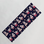 Cookie & cream & penguin Yoga Mat Gallery Image 1