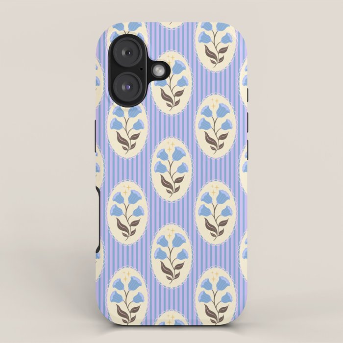 Vintage Flowers iPhone Case Gallery Image 1