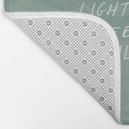 "Take Heart, Dear Traveller, Light Will Meet You In Wild Places." | Landscape Design Bath Mat Gallery Image 2