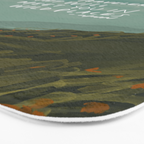 "Take Heart, Dear Traveller, Light Will Meet You In Wild Places." | Landscape Design Bath Mat Gallery Image 3