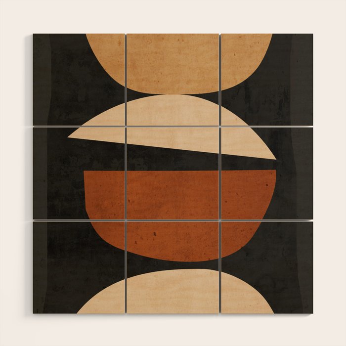 abstract minimal 23/3 Wood Wall Art Gallery Image 1