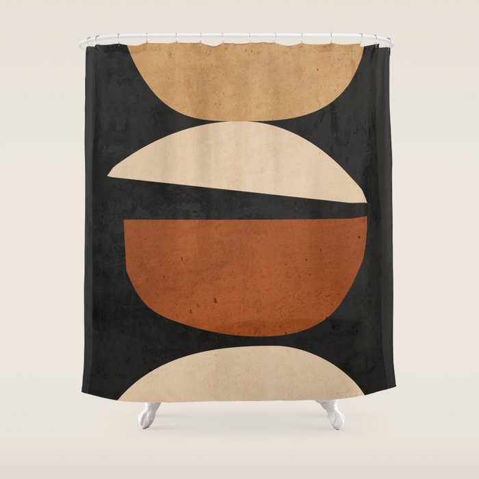 abstract minimal 23/3 Shower Curtain Gallery Image 1