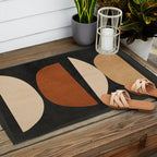 abstract minimal 23/3 Outdoor Rug Gallery Image 2