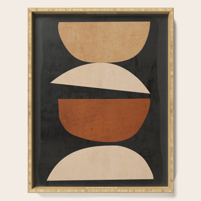 abstract minimal 23/3 Serving Tray Gallery Image 1