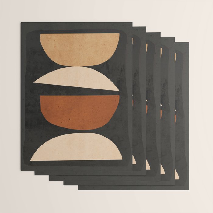abstract minimal 23/3 Wrapping Paper Gallery Image 3