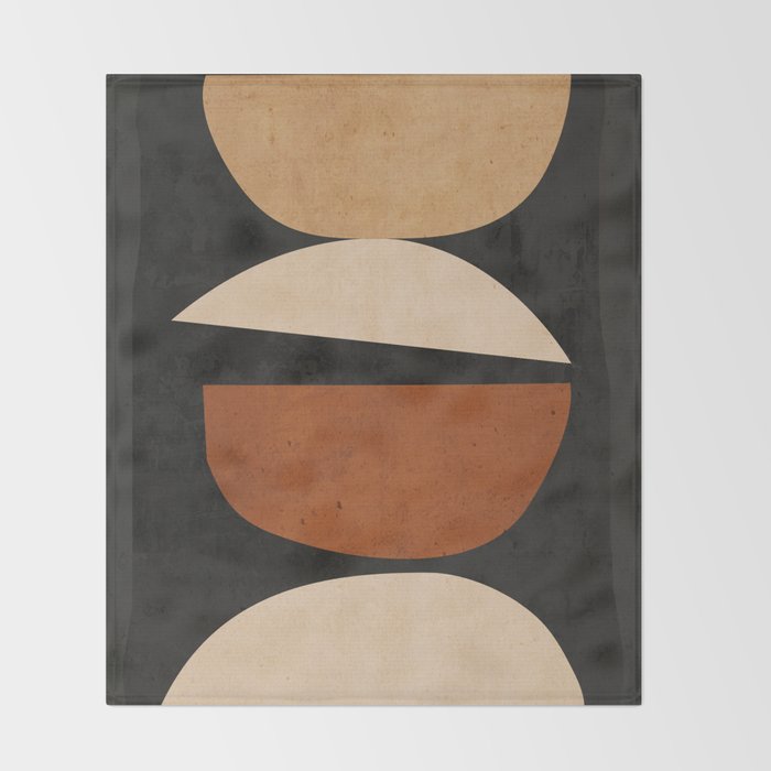 abstract minimal 23/3 Throw Blanket Gallery Image 2