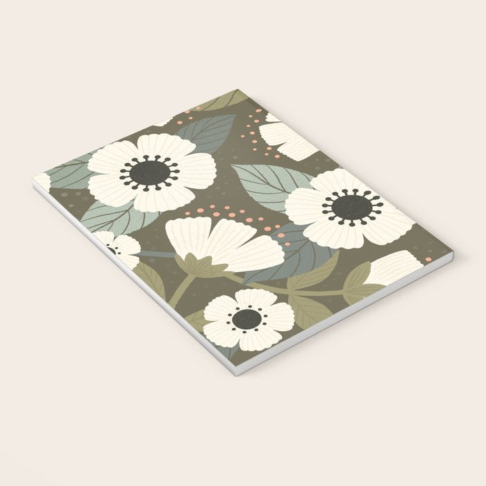 Flower Blossoms and Leaves Notebook Gallery Image 3