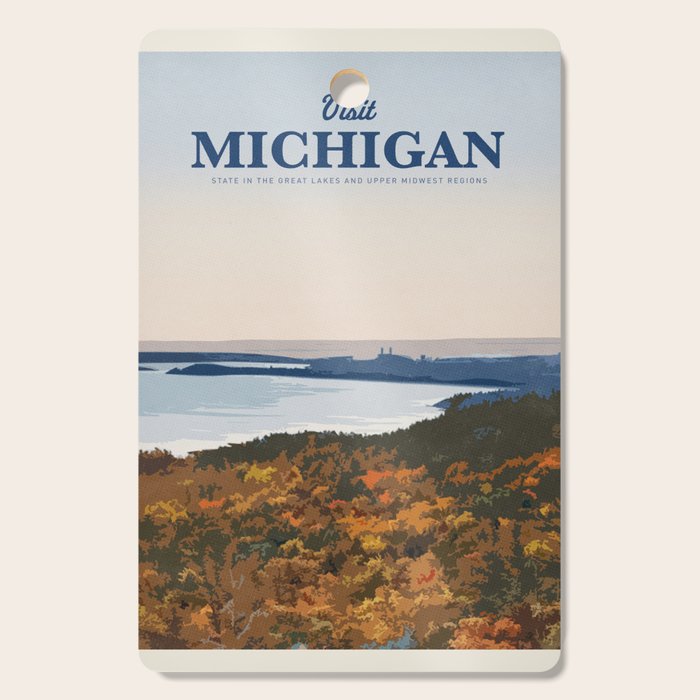 Visit Michigan Cutting Board Gallery Image 1