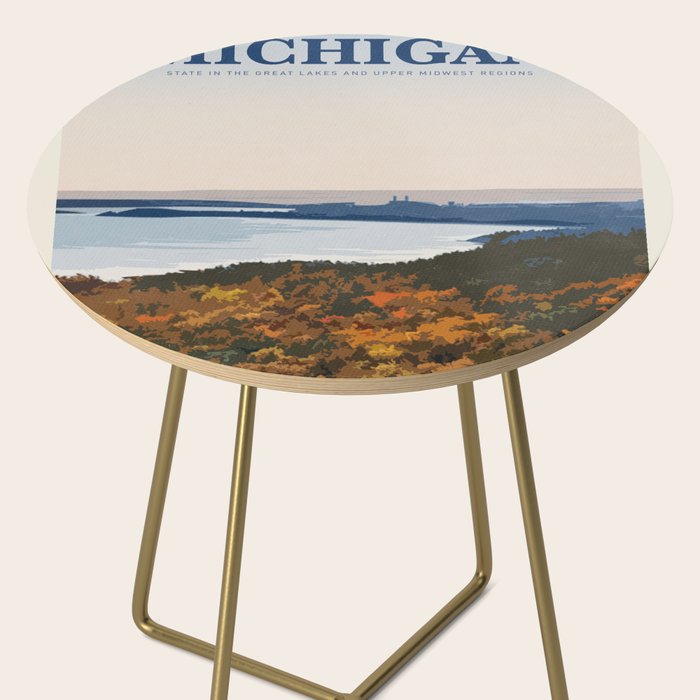 Visit Michigan Side Table Gallery Image 2