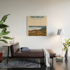 Visit Michigan Wood Wall Art Gallery Image 2