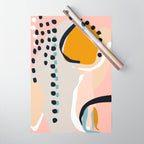 modern abstract Wrapping Paper Gallery Image 1