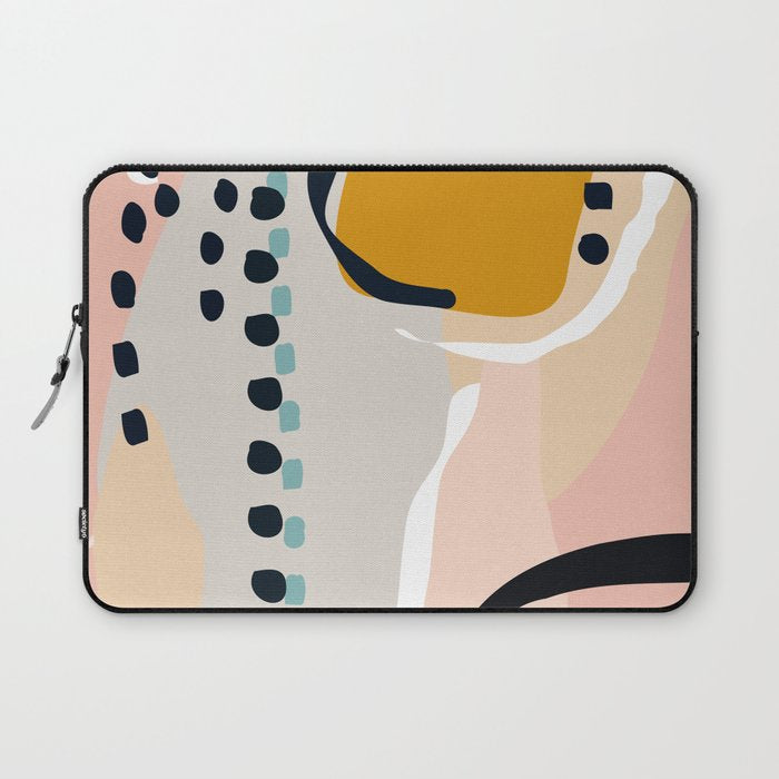 modern abstract Laptop Sleeve Gallery Image 1