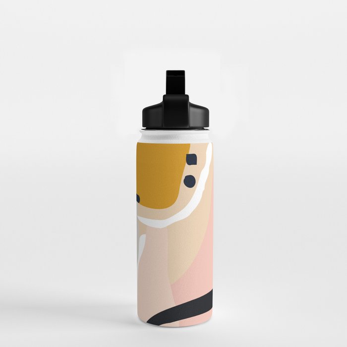 modern abstract Water Bottle Gallery Image 2