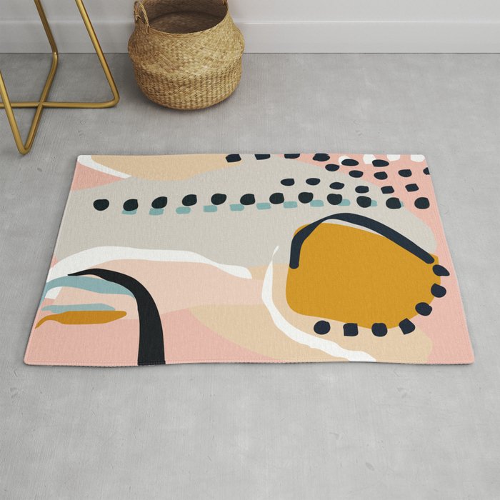 modern abstract Rug Gallery Image 1