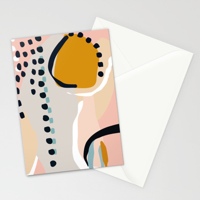 modern abstract Stationery Card Gallery Image 2
