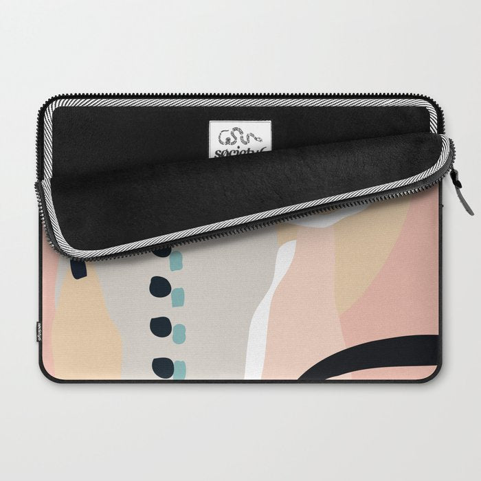modern abstract Laptop Sleeve Gallery Image 2