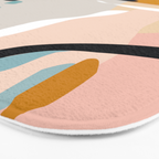 modern abstract Bath Mat Gallery Image 3