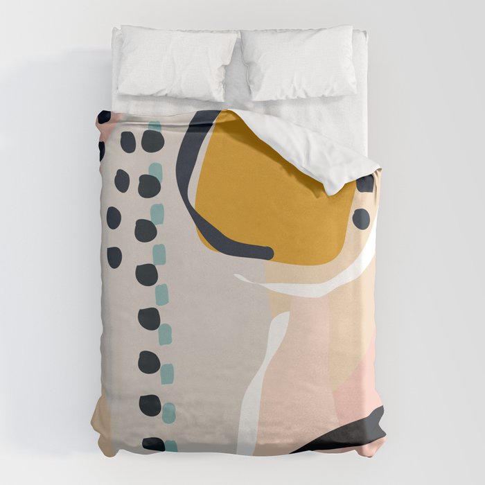 modern abstract Duvet Cover Gallery Image 1