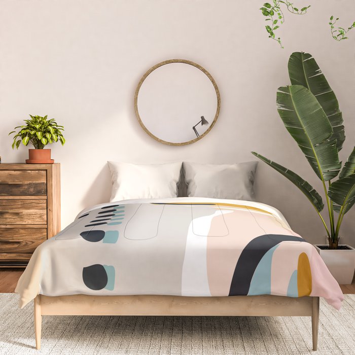 modern abstract Comforter Gallery Image 3