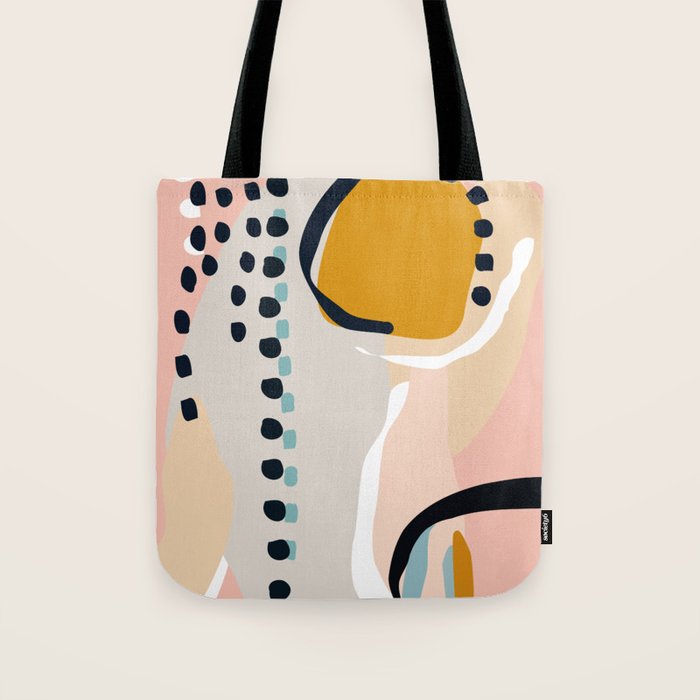 modern abstract Tote Bag Gallery Image 1
