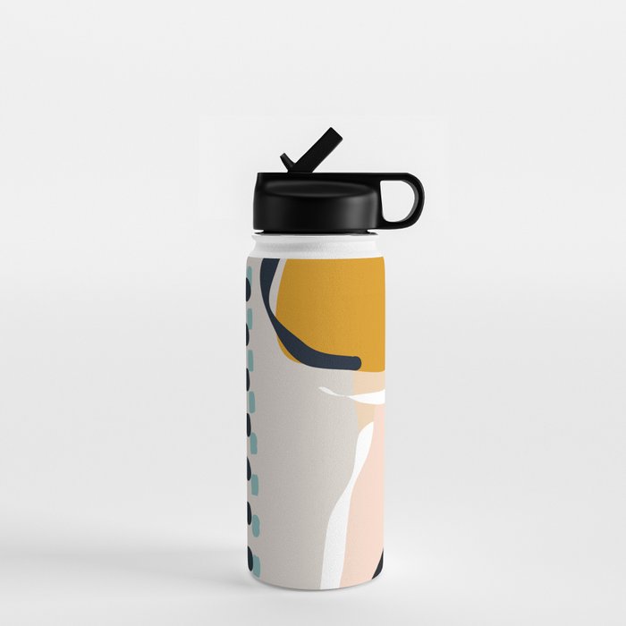 modern abstract Water Bottle Gallery Image 1