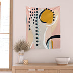 modern abstract Wall Tapestry Gallery Image 2