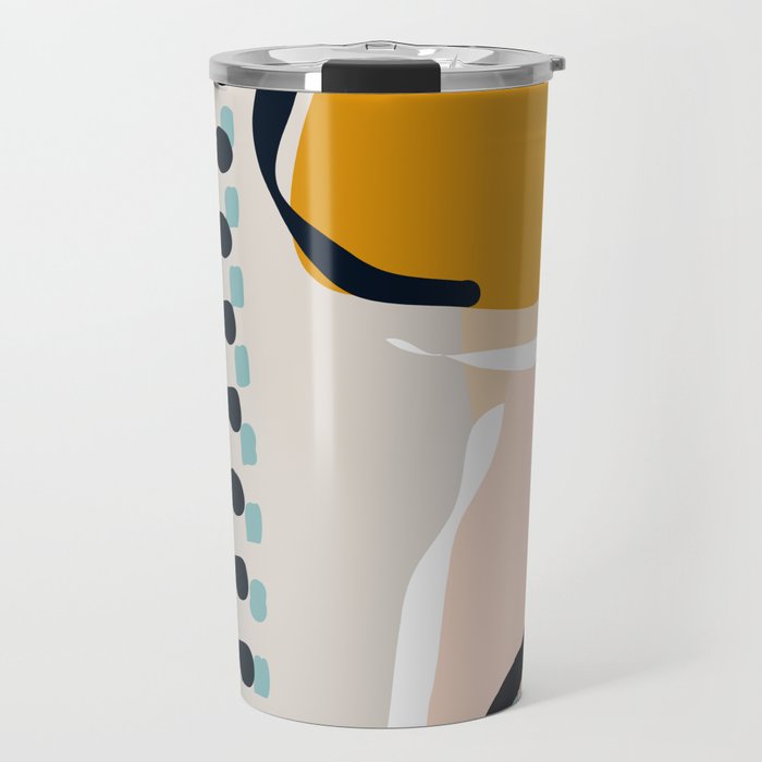 modern abstract Travel Mug Gallery Image 1